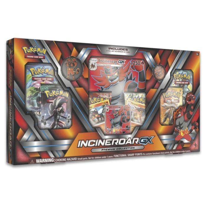2017 Pokemon TCG Incineroar GX Premium Collection