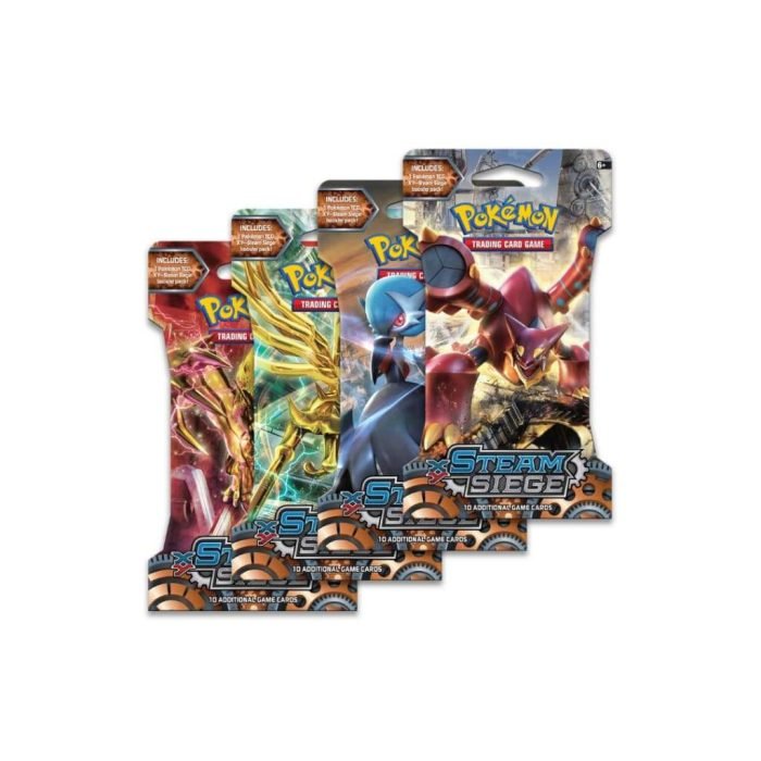 (24 Bundle) Pokemon TCG Steam Siege Sleeved Boosters