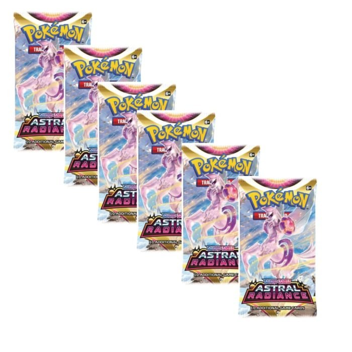 Pokemon Astral Radiance Booster Pack Bundle - 6 Packs
