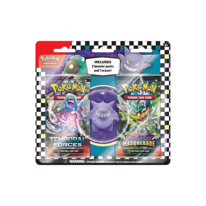 Pokemon - Back to School Eraser Blister 2024 Gengar