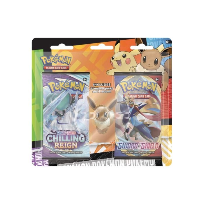 POKEMON - BACK TO SCHOOL ERASER BLISTER - EEVEE
