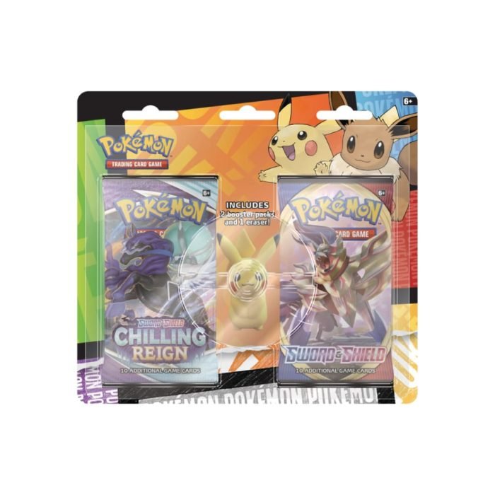 POKEMON - BACK TO SCHOOL ERASER BLISTER - PIKACHU