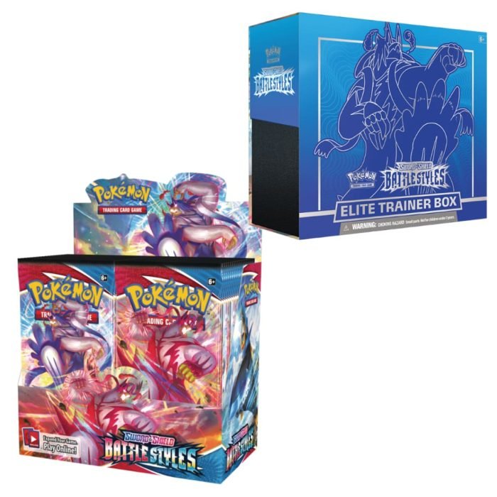 Pokemon - Battle Styles - Booster Box + Elite Trainer Box (Double Strike Urshifu) Bundle