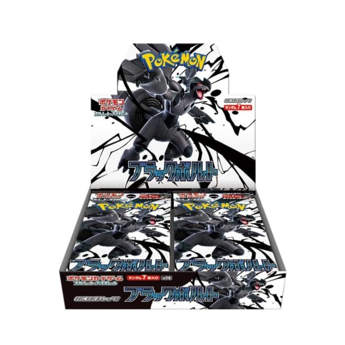 Pokemon Card Game Scarlet & Violet Expansion Pack Black Bolt Japanese Booster Box