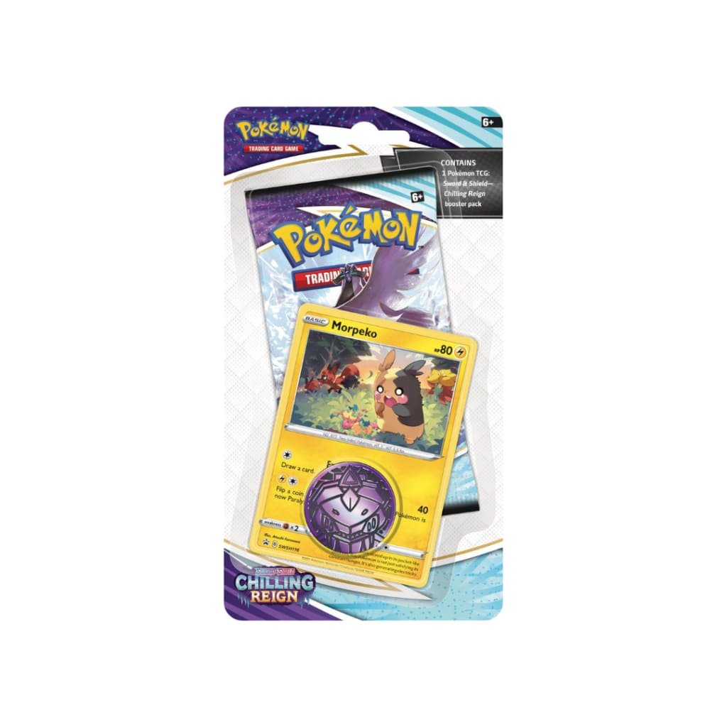 Pokemon Chilling Reign Checklane Blister - Morpeko