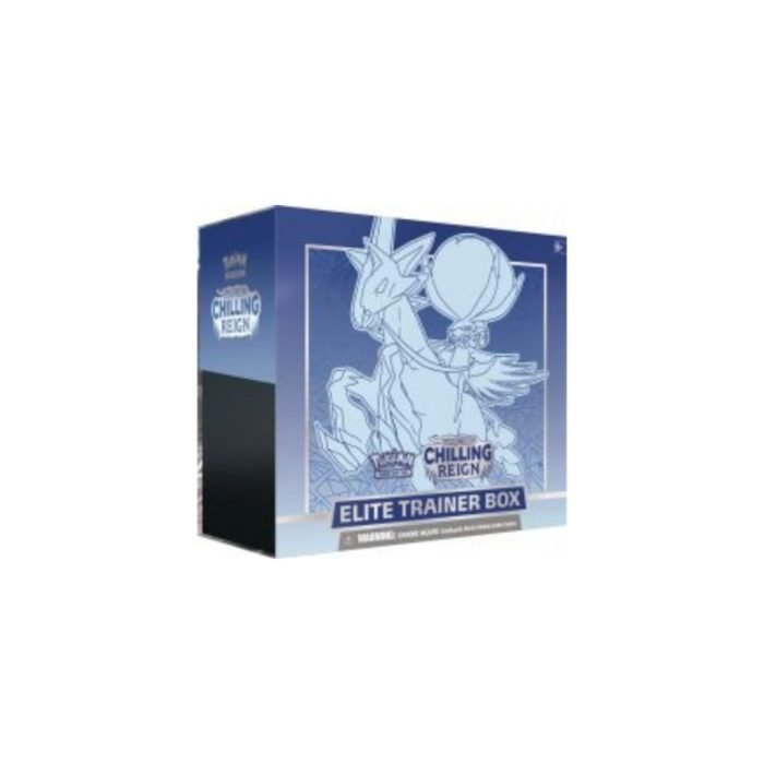 Pokemon Chilling Reign Elite trainer box Ice Ryder Calyrex