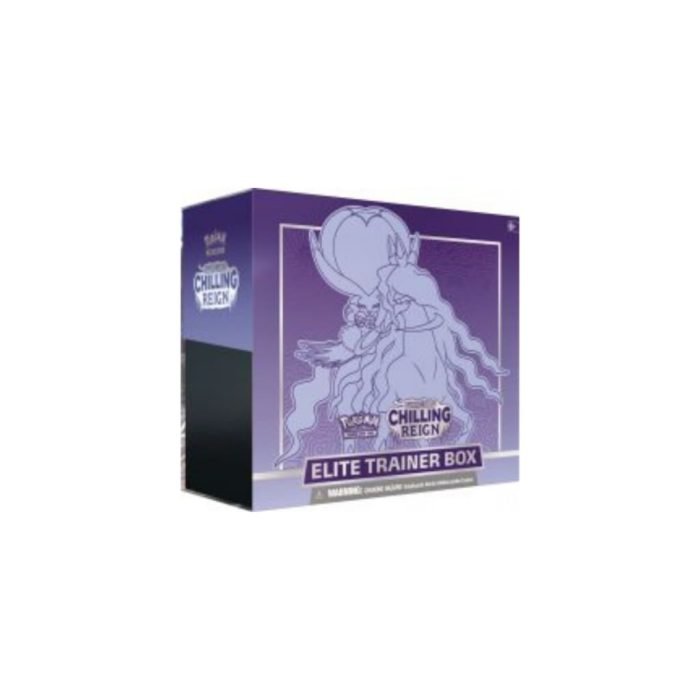 Pokemon Chilling Reign Elite trainer box Shadow Rider Calyrex