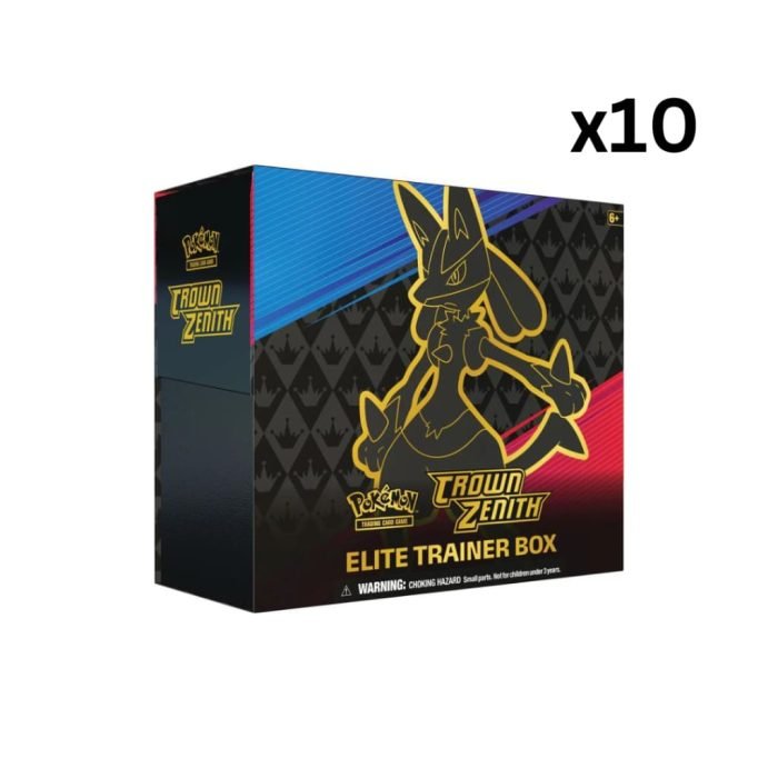 Pokemon Crown Zenith Elite Trainer Box Case