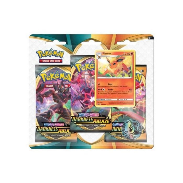 Pokemon - Darkness Ablaze 3 Pack Blister - Flareon