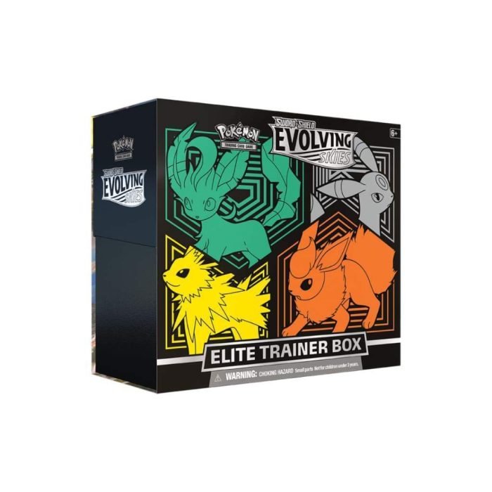 Pokemon - Evolving Skies - Elite Trainer Box - Umbreon, Flareon, Jolteon, and Leafeon