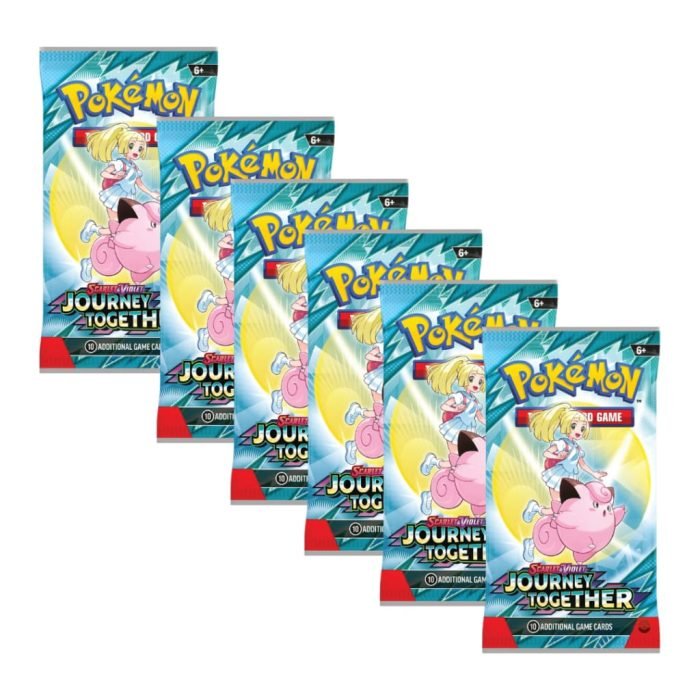 Pokemon Journey Together 6 Pack Bundle