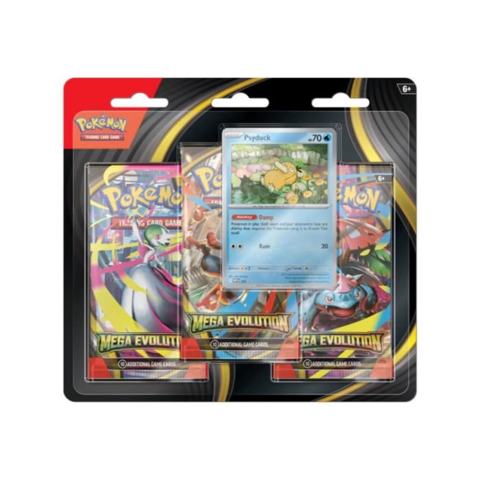 Pokemon - Mega Evolution - Base Set - 3 Pack Blister - Psyduck