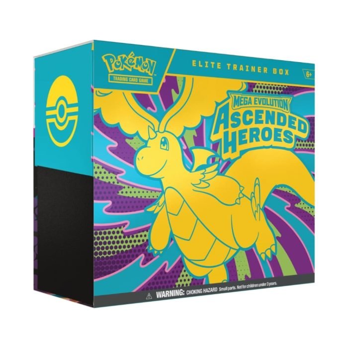 Pokemon Mega Evolutions Ascended Heroes Elite Trainer Box