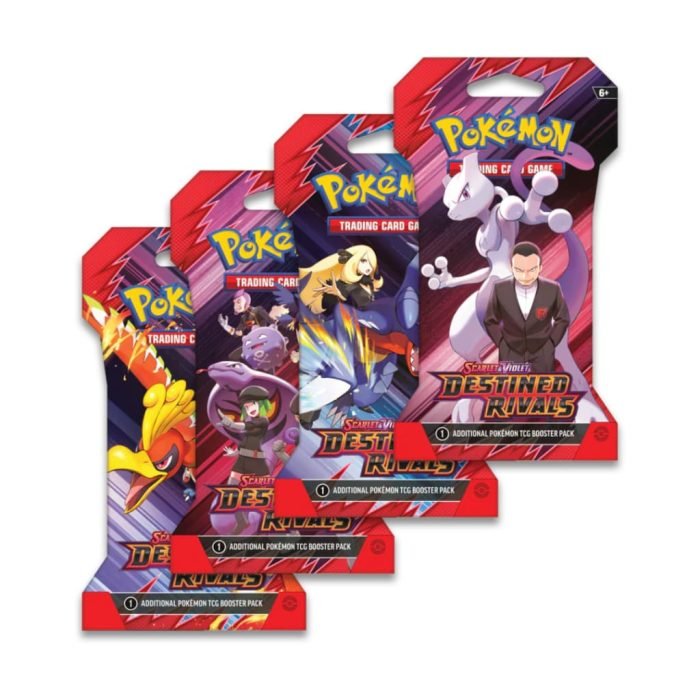 Pokemon - Scarlet and Violet - Destined Rivals 24 Sleeved Pack Bundle