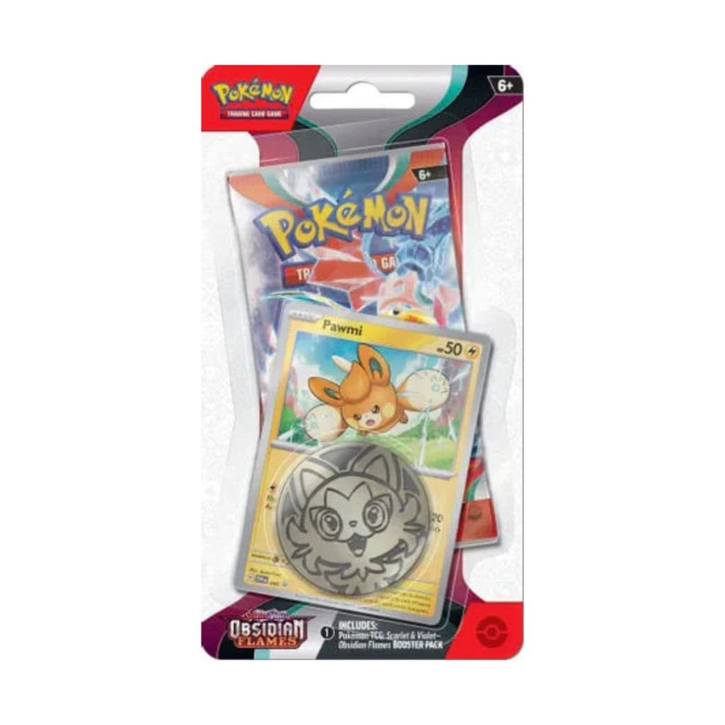 Pokemon - Scarlet and Violet - Obsidian Flames - Checklane Blister - Pawmi