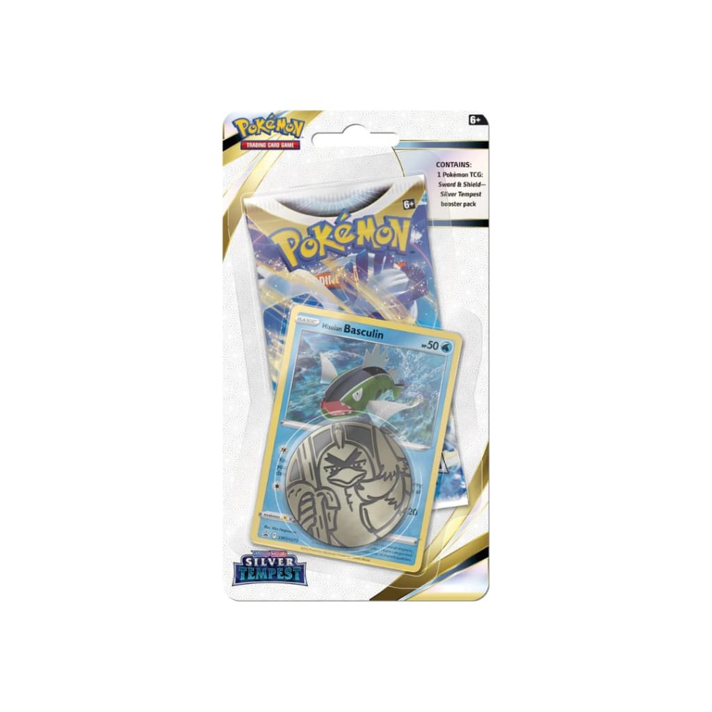 Pokemon - Silver Tempest - Checklane Blister - Hisuian Basculin
