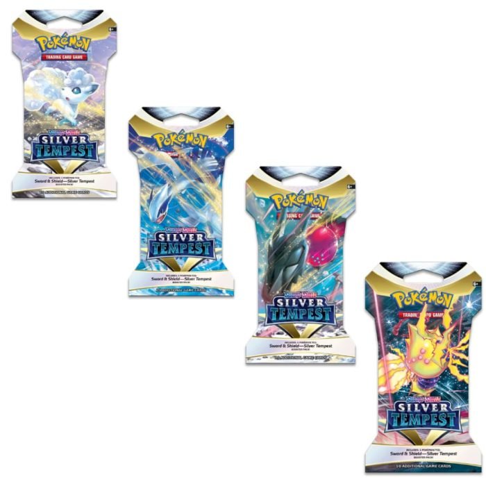 Pokemon Silver Tempest Sleeved Booster 24 Pack Bundle