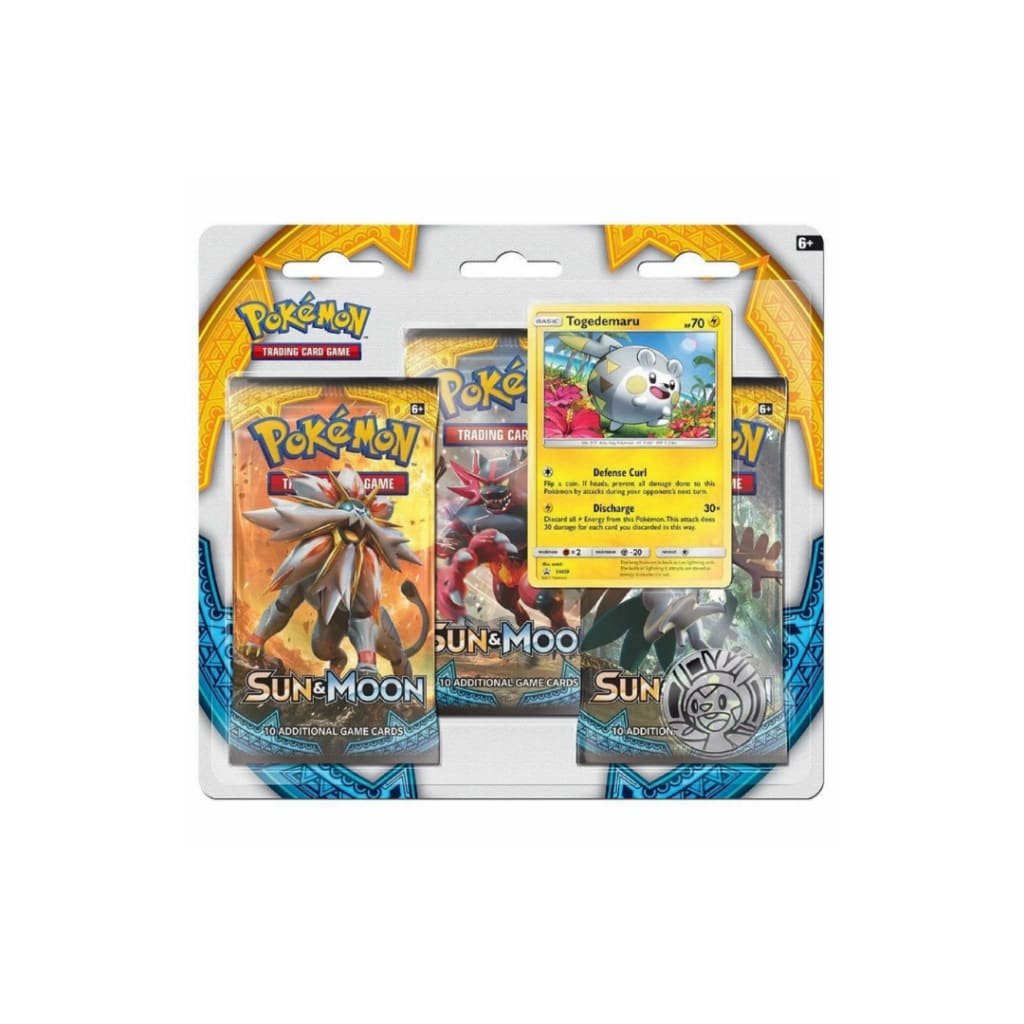 Pokemon - Sun & Moon 3-Pack Blister Togedemaru