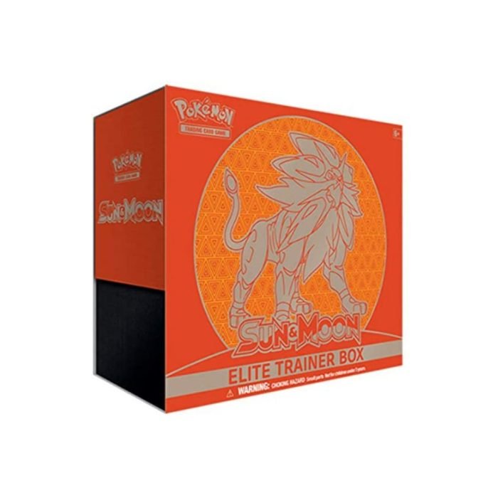 Pokemon Sun and Moon Elite Trainer Box - Solgaleo