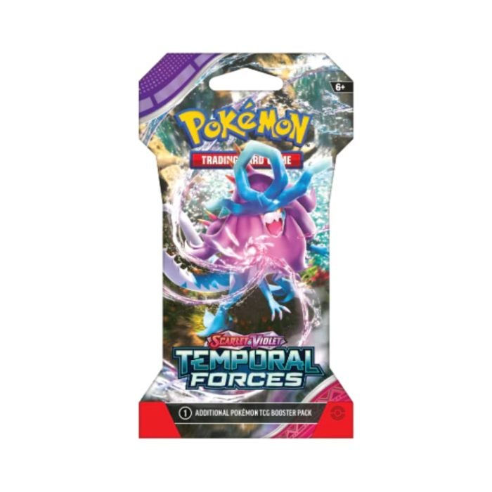 Pokemon SV Temporal Forces Sleeved Booster Pack (Random Art)