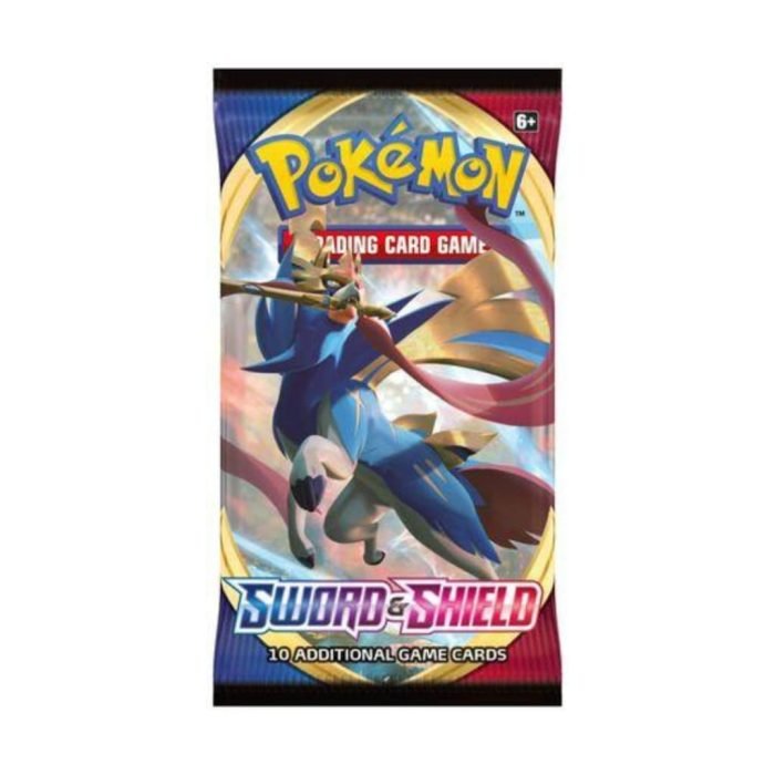 Pokemon Sword And Shield Base Set Booster Pack (Random Pack Art)