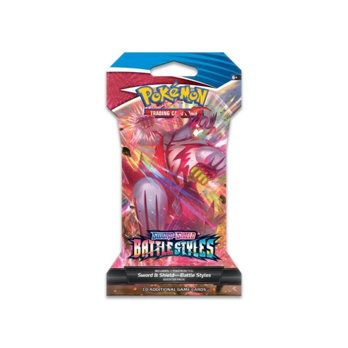 Pokemon SWSH 5 Battle Styles Booster Pack Sleeved