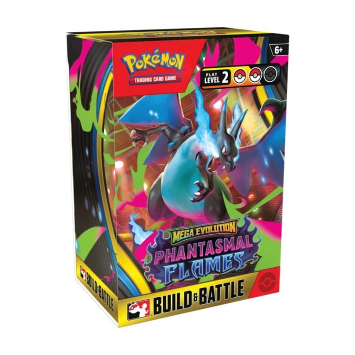Pokemon TCG Mega Evolution Phantasmal Flames Build And Battle