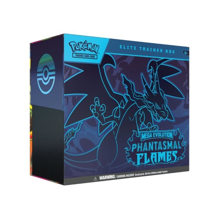 Pokemon TCG Mega Evolution Phantasmal Flames Elite trainer