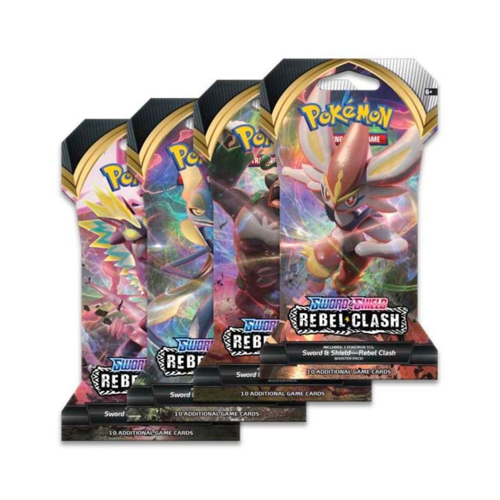 Pokemon TCG - Rebel Clash Sleeved Booster (24 pack)