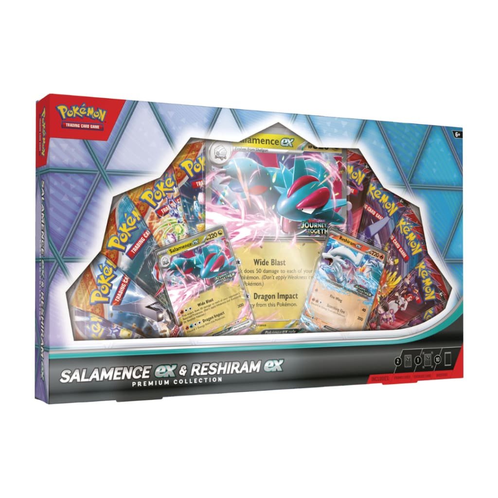 Pokemon TCG: Salamence ex & Reshiram ex Premium Collection