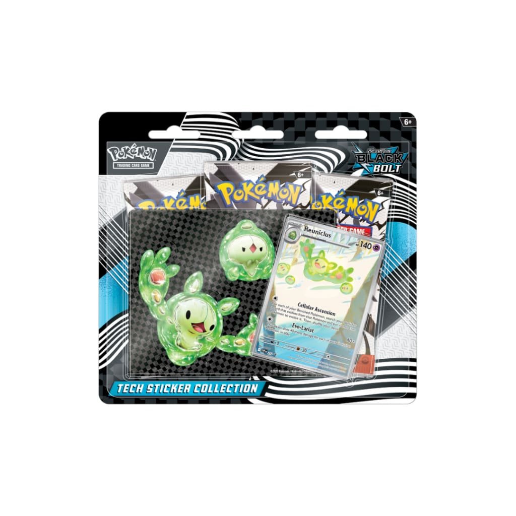 Pokemon TCG: Scarlet & Violet - Black Bolt Tech Sticker Collection (Reuniclus)
