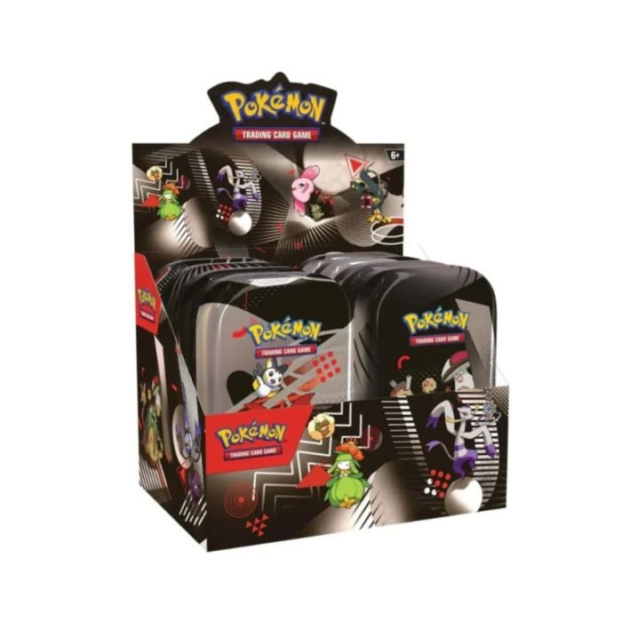Pokemon TCG: Scarlet & Violet - Black Bolt & White Flare Unova - Mini Tin - Display (8 Tins)