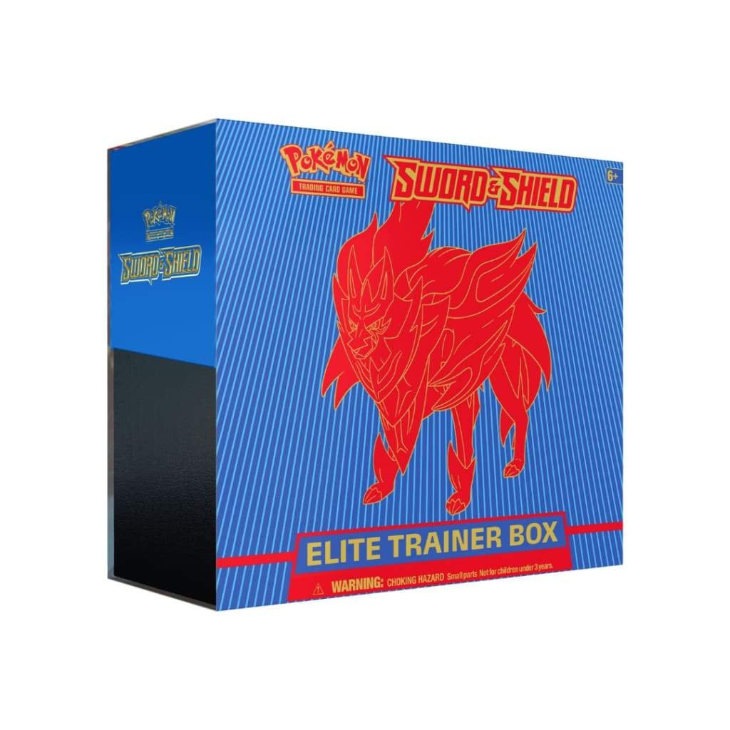 Pokemon Tcg: Sword & Shield Elite Trainer Box - Zamazenta