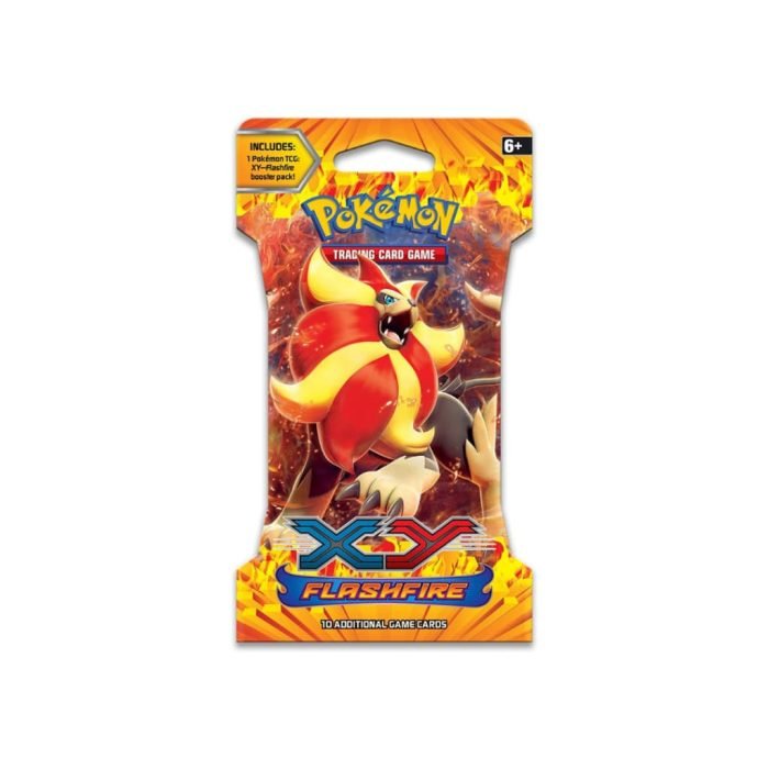 Pokemon XY Flashfire Sleeved Booster Pack (Random Art)