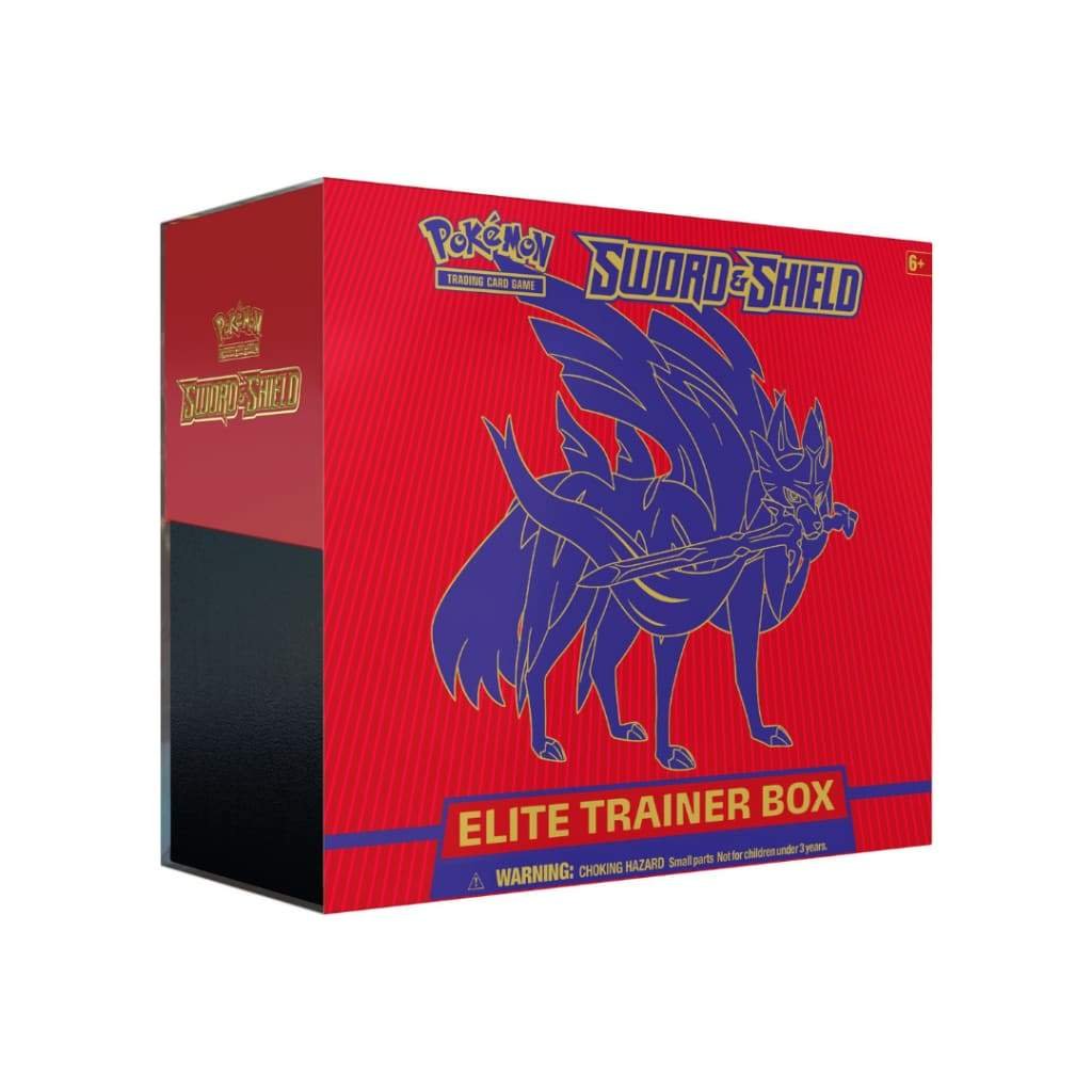 Tcg: Sword & Shield Elite Trainer Box - Zacian