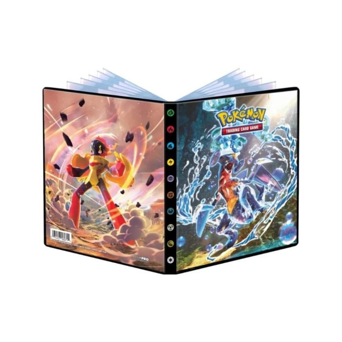 Ultra Pro - Scarlet & Violet 4: Paradox Rift 4-Pocket Portfolio for Pokémon